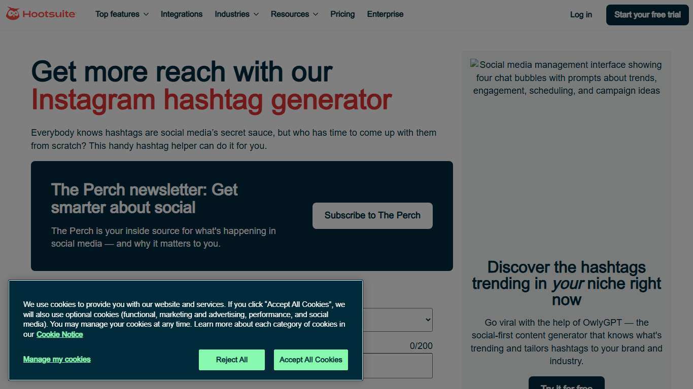 Free Instagram Hashtag Generator